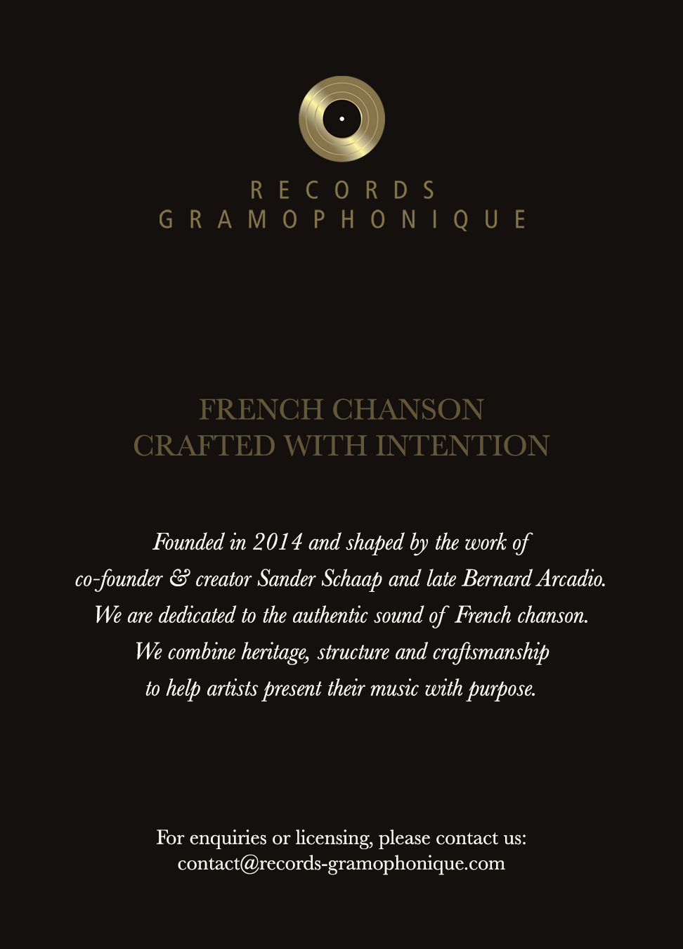 Records Gramophonique